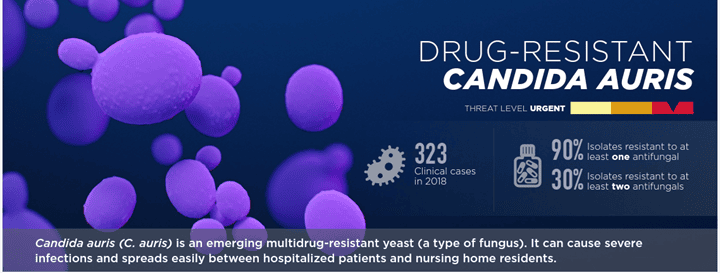 Candida auris & ESKAPE Bacteria Pathogen Testing